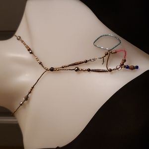 Artisan made necklace sterling silver components